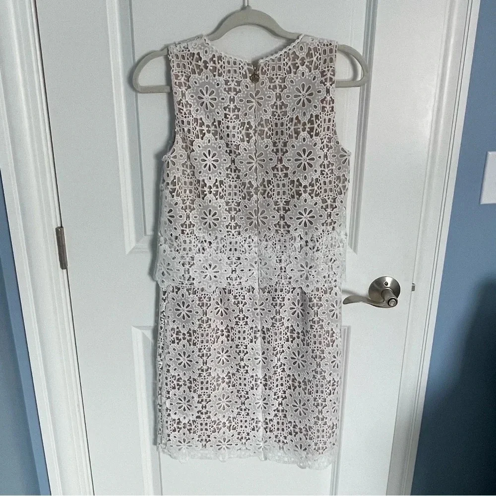New! Tommy Hilfiger layered lace sleeveless sheath Dress nwt 29056